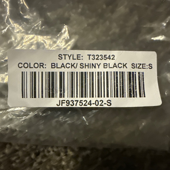 Lulus Exceptionally Fabulous Black Sequin V-neck Cropped Tank Top - Size S - Picture 2 of 2